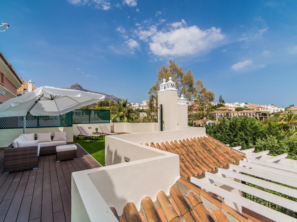 River Garden Spacious Penthouse Marbella Bagian luar foto