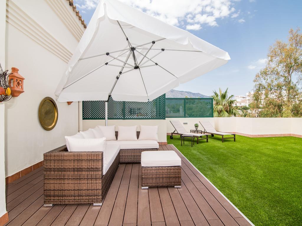 River Garden Spacious Penthouse Marbella Bagian luar foto