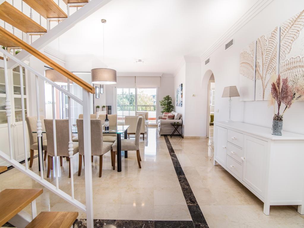 River Garden Spacious Penthouse Marbella Bagian luar foto